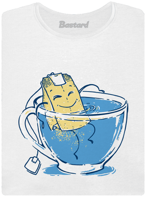 Relax dámske tričko prémium White