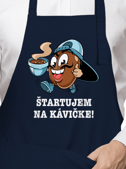 Štartujem na kávičke zástera Navy