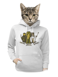 dámska mikina klokanka