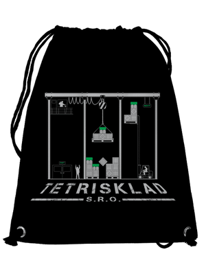 Tetrisklad vak Black