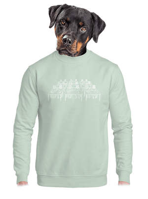 Cimrman: Debil, blbeček unisex mikina bez kapucne Blush Mint