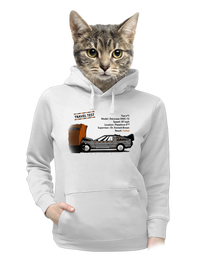 dámska mikina klokanka