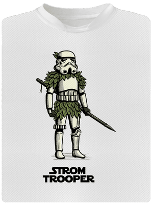 Strom trooper detské športové tričko White