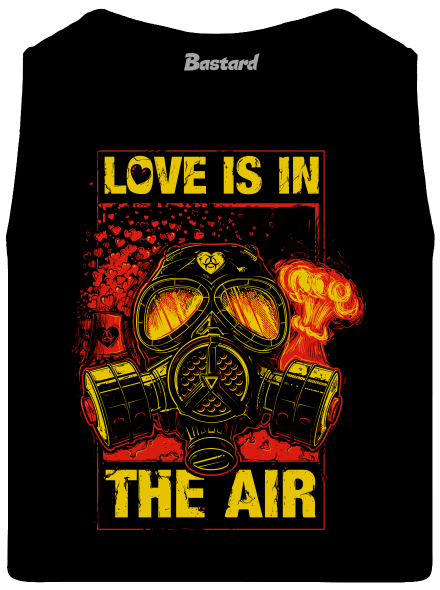 Love is in the Air pánske tielko Black