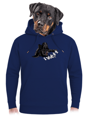 Klonovanie trooperov unisex mikina premium Navy