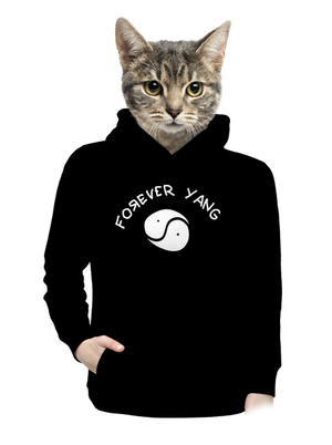 dámska mikina klokanka