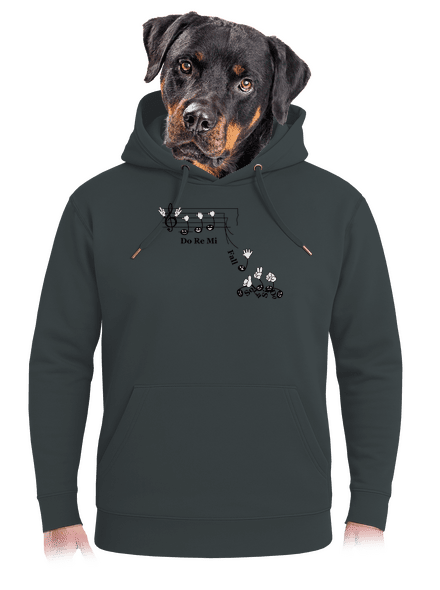 Do re mi fall unisex mikina premium Charcoal