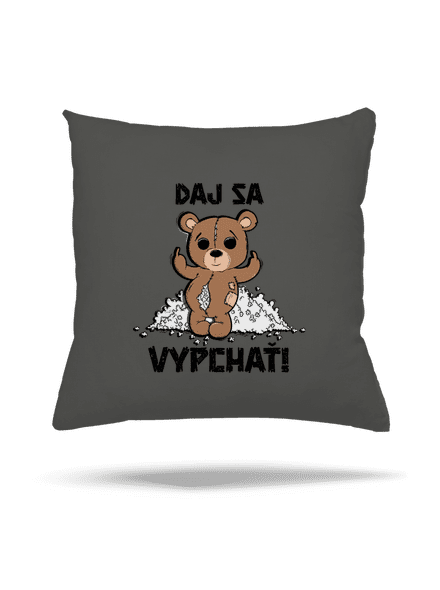 Jdi se vycpat vankúš Gray Pol