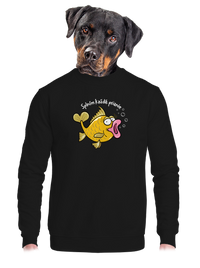 unisex mikina bez kapucne