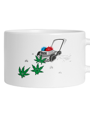 Ganja kríza hrnček makronka White