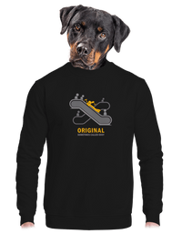 unisex mikina bez kapucne