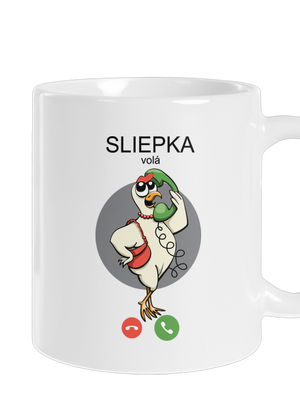 Sliepka volá klasický hrnček White