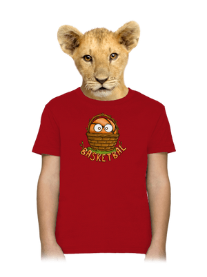 Basketbal detské tričko Red