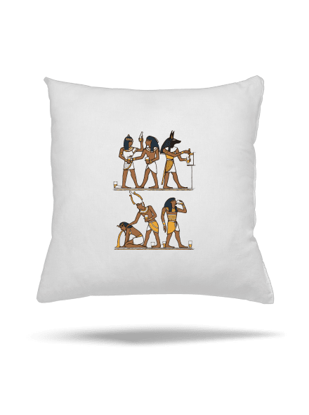 Egyptská párty vankúš White