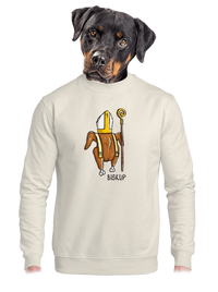 unisex mikina bez kapucne