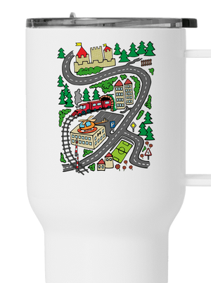 Cesta termohrnček White