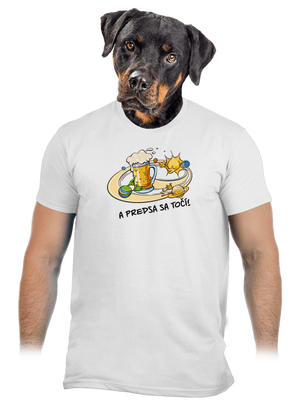 A predsa sa točí! pánske tričko White
