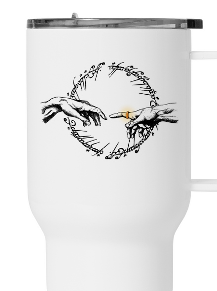God of ring termohrnček White