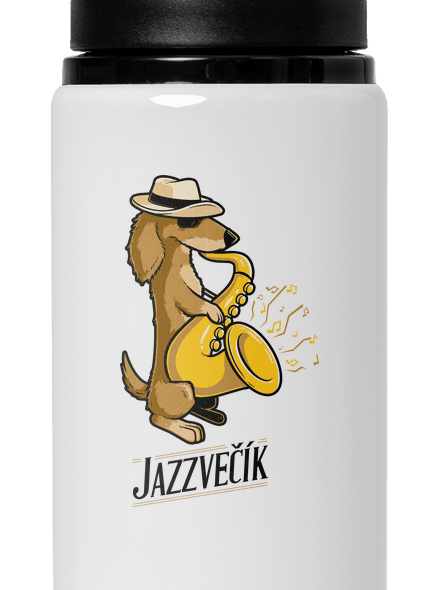 Jazzvečík flaša na vodu White