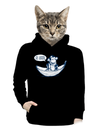 dámska mikina klokanka