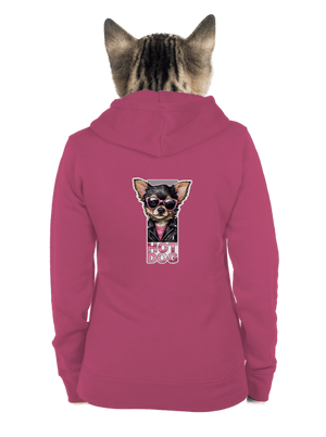 dámska mikina na zips