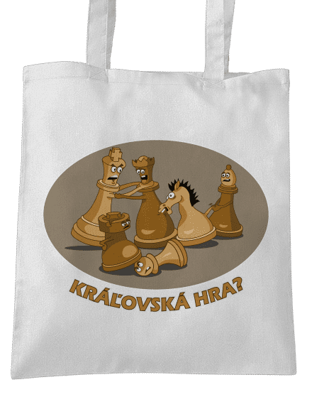 Kráľovská hra taška White