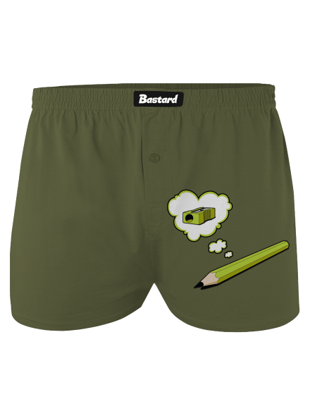 Ceruzka a Strúhatko pánske trenky Khaki
