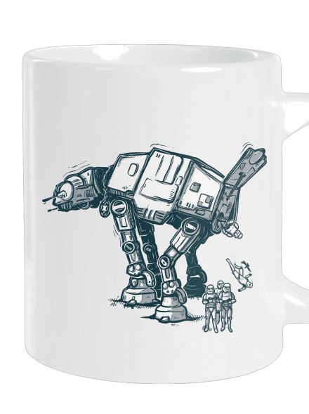 AT-AT veľký hrnček White
