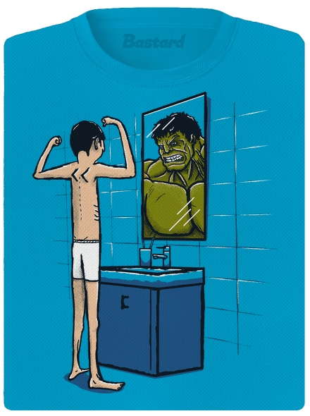 Hulk dámske športové tričko Blue Atol