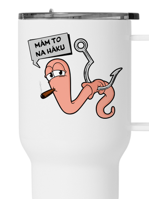 Na háku termohrnček White