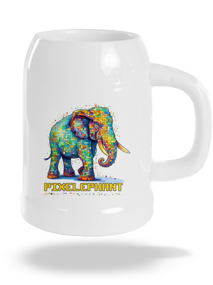 Pixelephant polliter White