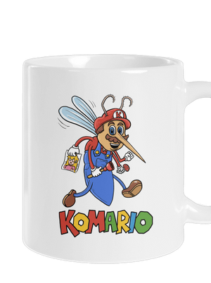 Komario klasický hrnček White