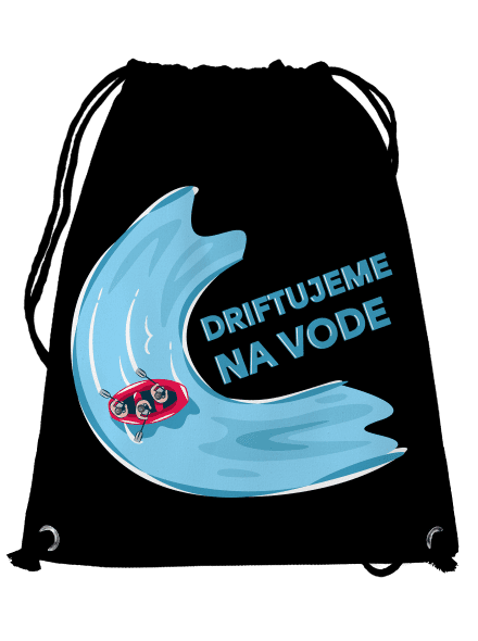 Driftujeme na vode vak Black
