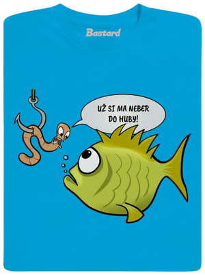 Ryba a dážďovka detské tričko Atoll