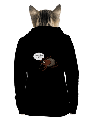 dámska mikina na zips