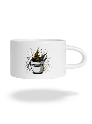 Hackpresso  hrnček makronka White