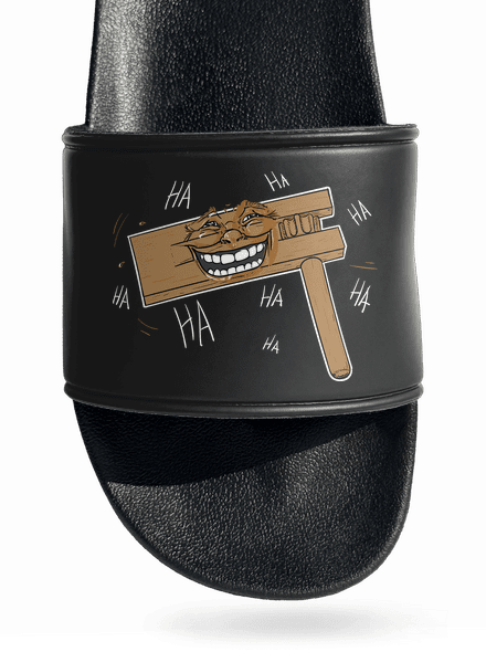 Rehtačka šľapky Black