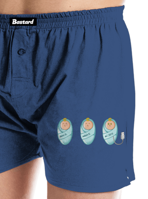 AI baby pánske trenky Blue