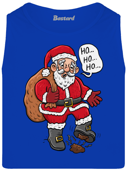 Ho ho ho  pánske tielko Royal Blue