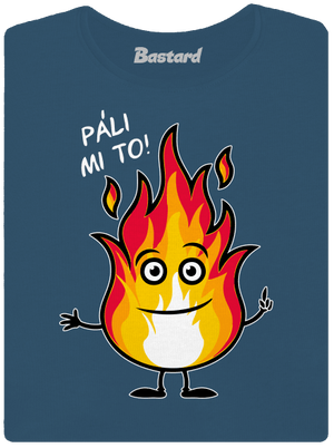 Páli mi to dámske tričko prémium Petrol Blue