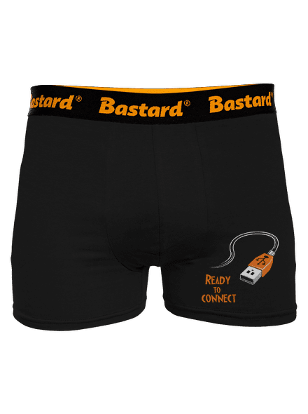 USB pripojenie boxerky Black