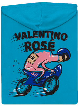 Valentino Rosé dámska mikina na zips Blue Atol