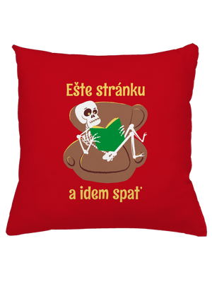 Ešte stránku vankúš Red
