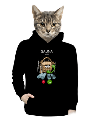 dámska mikina klokanka