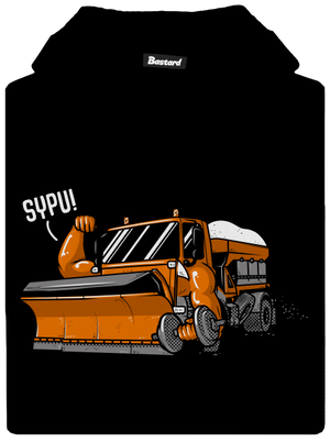 Sypu detská mikina klokanka Black