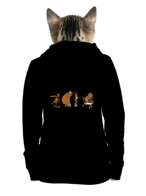 dámska mikina na zips