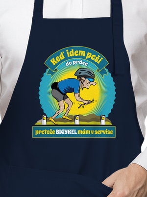 Závislosť na bicykli zástera Navy