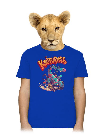 Kriplodokus detské tričko Royal Blue