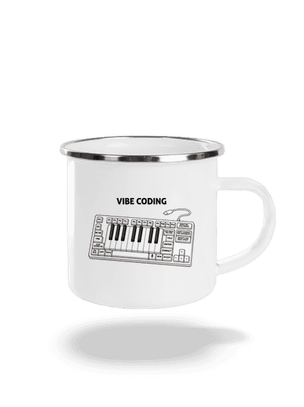 Vibe coding plecháčik White