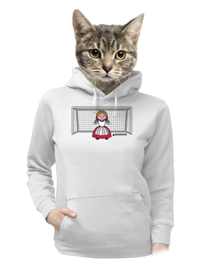 dámska mikina klokanka